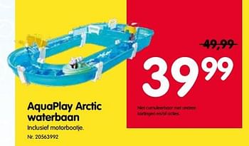 Promoties Aquaplay arctic waterbaan - Aquaplay - Geldig van 31/05/2023 tot 13/06/2023 bij Fun