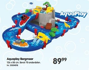 Promoties Aquaplay bergmeer - Aquaplay - Geldig van 31/05/2023 tot 13/06/2023 bij Fun