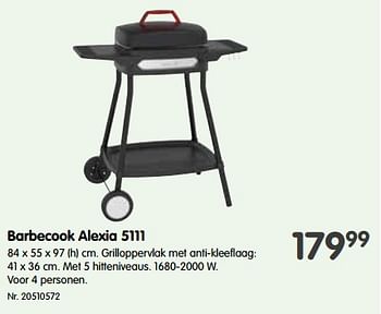 Promoties Barbecook alexia 5111 - Huismerk - Fun - Geldig van 31/05/2023 tot 13/06/2023 bij Fun