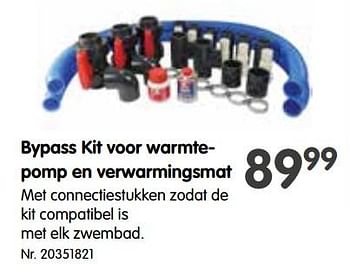 Promoties Bypass kit voor warmtepomp en verwarmingsmat - Huismerk - Fun - Geldig van 31/05/2023 tot 13/06/2023 bij Fun