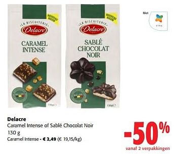 Promoties Delacre caramel intense - Delacre - Geldig van 31/05/2023 tot 13/06/2023 bij Colruyt