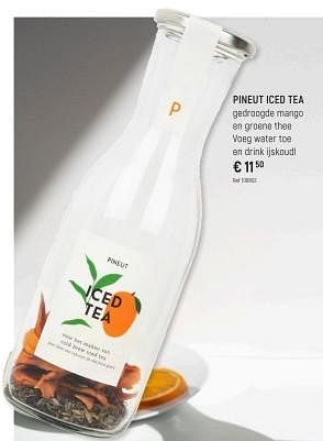 Promotions Pineut iced tea - Pineut - Valide de 02/06/2023 à 11/06/2023 chez Freetime