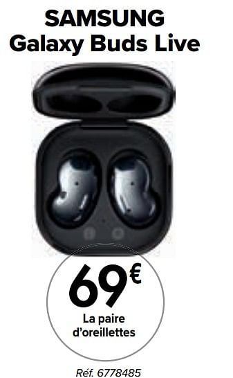 Galaxy buds best sale live carrefour