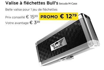 Promotions Valise à fléchettes bull`s secuda m-case - Produit maison - Molecule - Valide de 01/06/2023 à 30/06/2023 chez Molecule