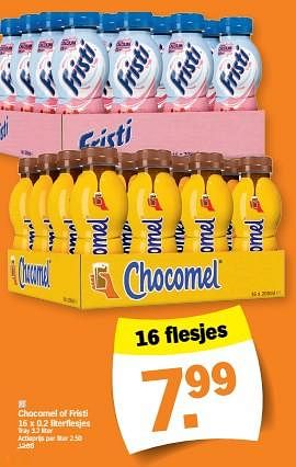 Promoties Chocomel of fristi - Huismerk - Albert Heijn - Geldig van 05/06/2023 tot 11/06/2023 bij Albert Heijn