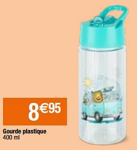 Promotions Gourde plastique - Produit Maison - Migros - Valide de 06/06/2023 à 11/06/2023 chez Migros