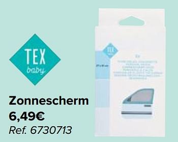 Promoties Zonnescherm - Tex Baby - Geldig van 07/06/2023 tot 19/06/2023 bij Carrefour