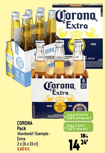 Promoties Corona extra - Corona - Geldig van 07/06/2023 tot 13/06/2023 bij Match