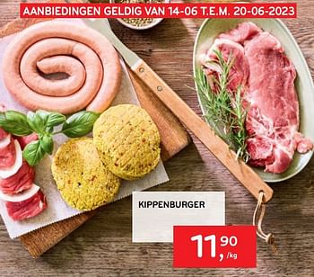 Promoties Kippenburger - Huismerk - Alvo - Geldig van 14/06/2023 tot 27/06/2023 bij Alvo