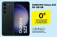 Promoties Samsung galaxy s23 5g 128 gb - Samsung - Geldig van 07/06/2023 tot 19/06/2023 bij Carrefour