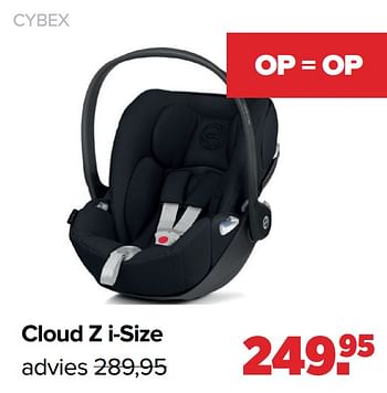 Promoties Cloud z i-size - Cybex - Geldig van 05/06/2023 tot 01/07/2023 bij Baby-Dump