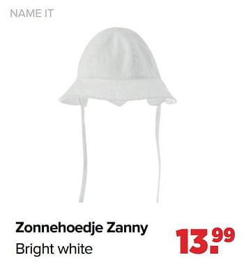 Promoties Zonnehoedje zanny - Name-IT - Geldig van 05/06/2023 tot 01/07/2023 bij Baby-Dump