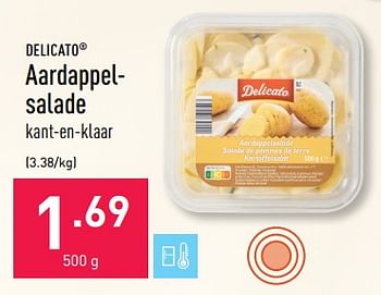 Promoties Aardappelsalade - DELICATO - Geldig van 12/06/2023 tot 23/06/2023 bij Aldi