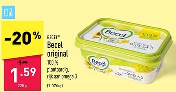 Promoties Becel original - Becel - Geldig van 12/06/2023 tot 23/06/2023 bij Aldi