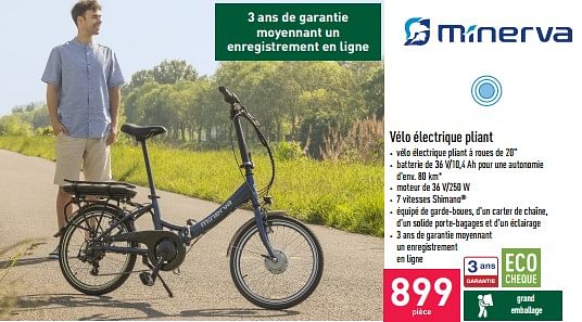 Aldi best sale vélo électrique