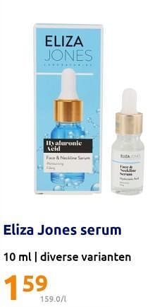Promoties Eliza jones serum - Eliza Jones - Geldig van 07/06/2023 tot 13/06/2023 bij Action