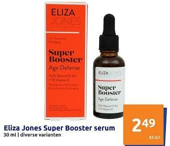 Promoties Eliza jones super booster serum - Eliza Jones - Geldig van 07/06/2023 tot 13/06/2023 bij Action