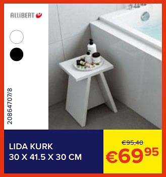 Promoties Lida kurk - Allibert - Geldig van 01/06/2023 tot 30/06/2023 bij Euro Shop