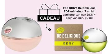 Promoties Een dkny be delicious edp miniatuur 7 ml bij aankoop van een dkny geur van min. 50 ml - DKNY - Geldig van 12/06/2023 tot 18/06/2023 bij ICI PARIS XL