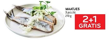 Promotions Maatjes 2+1 gratis - Produit maison - Alvo - Valide de 14/06/2023 à 27/06/2023 chez Alvo