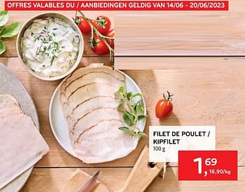 Promotions Filet de poulet - Produit maison - Alvo - Valide de 14/06/2023 à 27/06/2023 chez Alvo