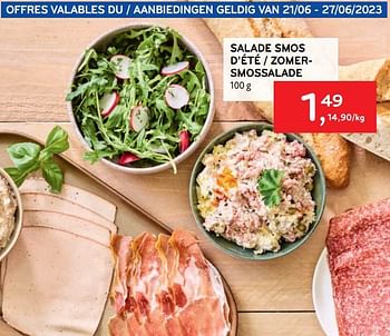 Promotions Salade smos d’été - Produit maison - Alvo - Valide de 14/06/2023 à 27/06/2023 chez Alvo