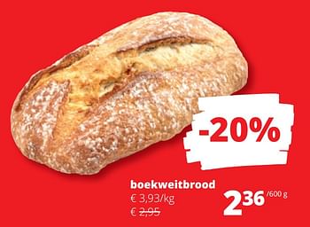 Promoties Boekweitbrood - Huismerk - Spar Retail - Geldig van 15/06/2023 tot 28/06/2023 bij Spar (Colruytgroup)