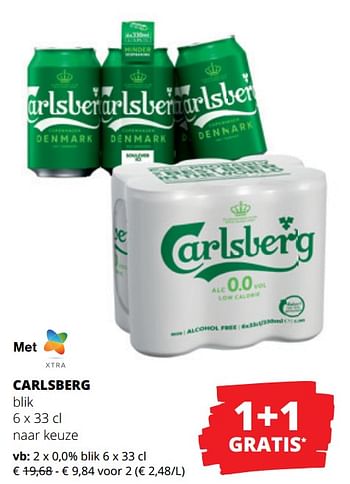 Promoties Carlsberg - Carlsberg Luxe - Geldig van 15/06/2023 tot 28/06/2023 bij Spar (Colruytgroup)