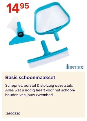 Promoties Basis schoonmaakset - Intex - Geldig van 09/06/2023 tot 31/08/2023 bij Euro Shop
