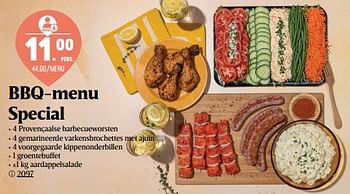 Promoties Bbq-menu special - Huismerk - Buurtslagers - Geldig van 09/06/2023 tot 06/07/2023 bij Buurtslagers