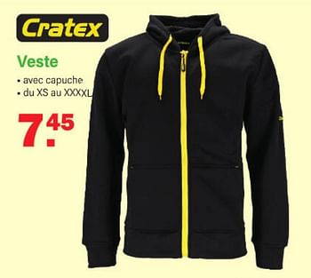 Promotions Cratex veste - Cratex - Valide de 05/06/2023 à 24/06/2023 chez Van Cranenbroek