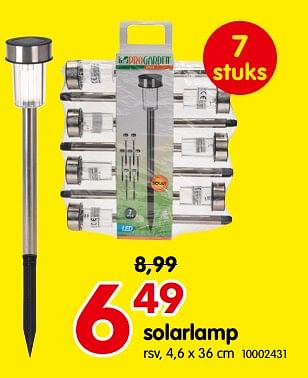 Promoties Solarlamp - Progarden - Geldig van 13/06/2023 tot 25/06/2023 bij yess!