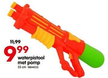 Promoties Waterpistool met pomp - Huismerk - Yess - Geldig van 13/06/2023 tot 25/06/2023 bij yess!