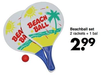 Promoties Beachball set - Huismerk - Wibra - Geldig van 12/06/2023 tot 25/06/2023 bij Wibra