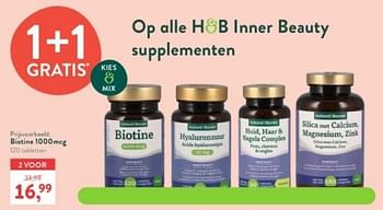Promoties Biotine 1000mcg - Huismerk - Holland & Barrett - Geldig van 12/06/2023 tot 09/07/2023 bij Holland & Barret