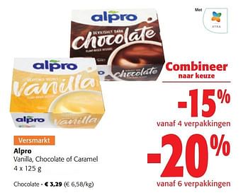 Promoties Alpro chocolate - Alpro - Geldig van 14/06/2023 tot 27/06/2023 bij Colruyt