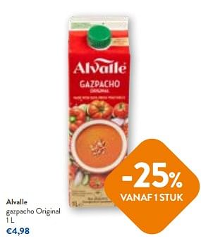 Promoties Alvalle gazpacho original - Alvalle - Geldig van 14/06/2023 tot 27/06/2023 bij OKay
