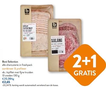 Promoties Boni selection kipfilet met fijne kruiden - Boni - Geldig van 14/06/2023 tot 27/06/2023 bij OKay