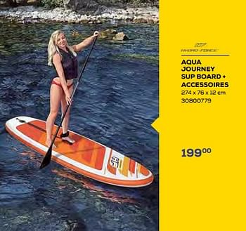 Promoties Aqua journey sup board + accessoires - BestWay - Geldig van 15/06/2023 tot 20/07/2023 bij Supra Bazar