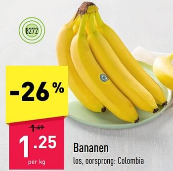 Promoties Bananen - Huismerk - Aldi - Geldig van 19/06/2023 tot 24/06/2023 bij Aldi