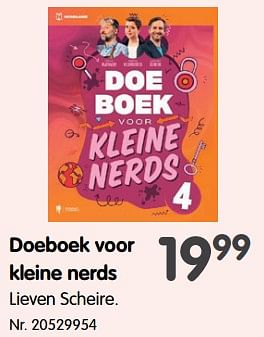 Promoties Doeboek voor kleine nerds - Huismerk - Fun - Geldig van 14/06/2023 tot 26/06/2023 bij Fun