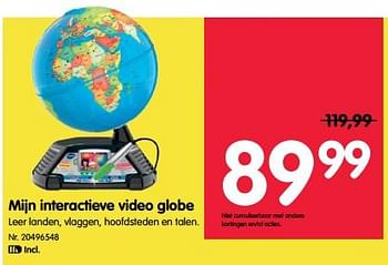 Promoties Mijn interactieve video globe - Vtech - Geldig van 14/06/2023 tot 26/06/2023 bij Fun