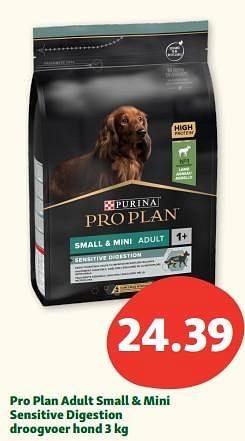 Promoties Pro plan adult small + mini sensitive digestion droogvoer hond - Purina - Geldig van 26/06/2023 tot 01/07/2023 bij Maxi Zoo