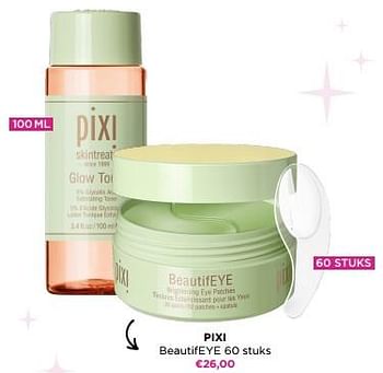 Promoties Pixi beautifeye - Pixi - Geldig van 19/06/2023 tot 25/06/2023 bij ICI PARIS XL