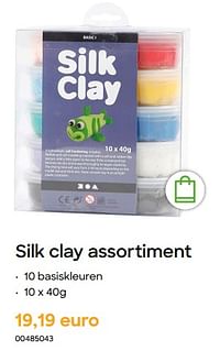Silk clay assortiment-Huismerk - Ava