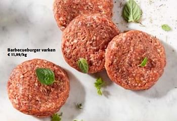 Promoties Barbecueburger varken - Huismerk - Colruyt - Geldig van 14/06/2023 tot 27/06/2023 bij Colruyt