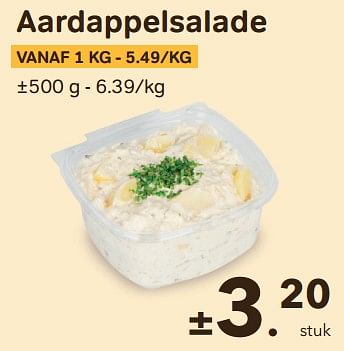Promoties Aardappelsalade - Huismerk - Bon'Ap - Geldig van 21/06/2023 tot 18/07/2023 bij Bon'Ap