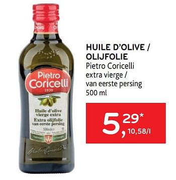 Promotions Huile d’olive pietro coricelli - Pietro Coricelli - Valide de 28/06/2023 à 11/07/2023 chez Alvo