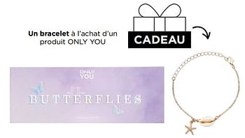 Promotions Cadeau bracelet à l’achat d’un produit only you - Only You - Valide de 19/06/2023 à 25/06/2023 chez ICI PARIS XL