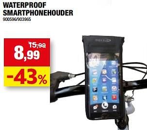 Promoties Waterproof smartphonehouder - Huismerk - Hubo  - Geldig van 21/06/2023 tot 02/07/2023 bij Hubo